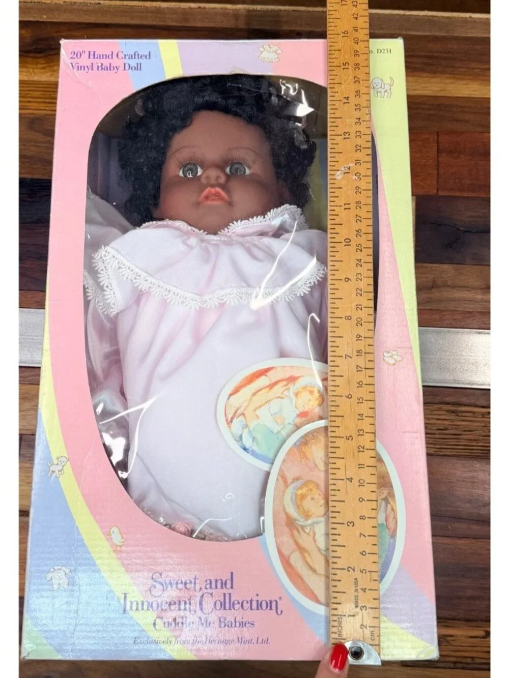 Vintage Mint Cuddle Me Babies Doll Sweet & Innocent Collection Black African Ame